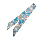 HERMES エルメス ツイリー BOLDUC AU CARRE マルチカラー レディース シルク100％ スカーフ Bランク 中古 銀蔵