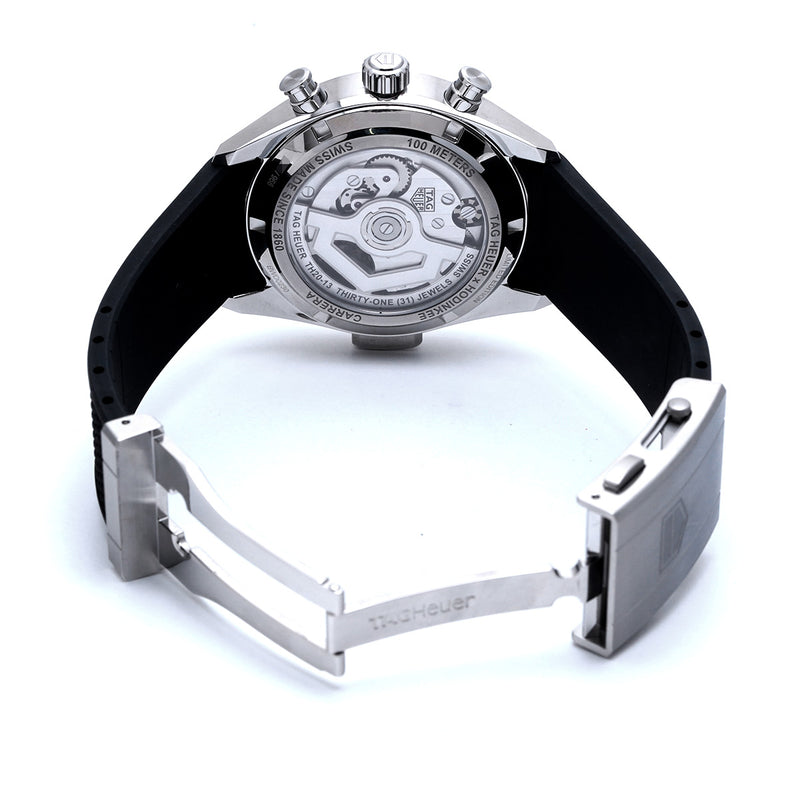 タグホイヤー カレラ シーファーラー×ホディンキー 世界限定968本 CBS2014.FT6293 ブラック メンズ 腕時計 自動巻き 中古 銀蔵
