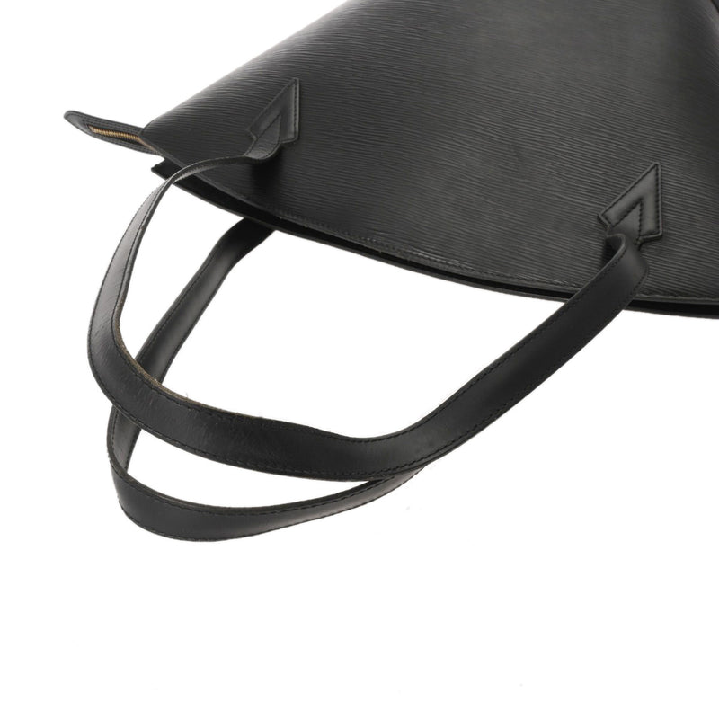 LOUIS VUITTON ルイヴィトン エピ サンジャック ノワール M52262 レディース レザー ショルダーバッグ Bランク 中古 銀蔵