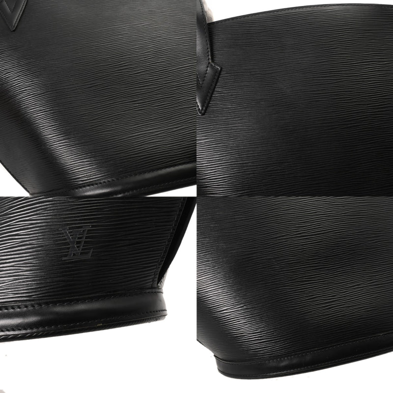 LOUIS VUITTON ルイヴィトン エピ サンジャック ノワール M52262 レディース レザー ショルダーバッグ Bランク 中古 銀蔵