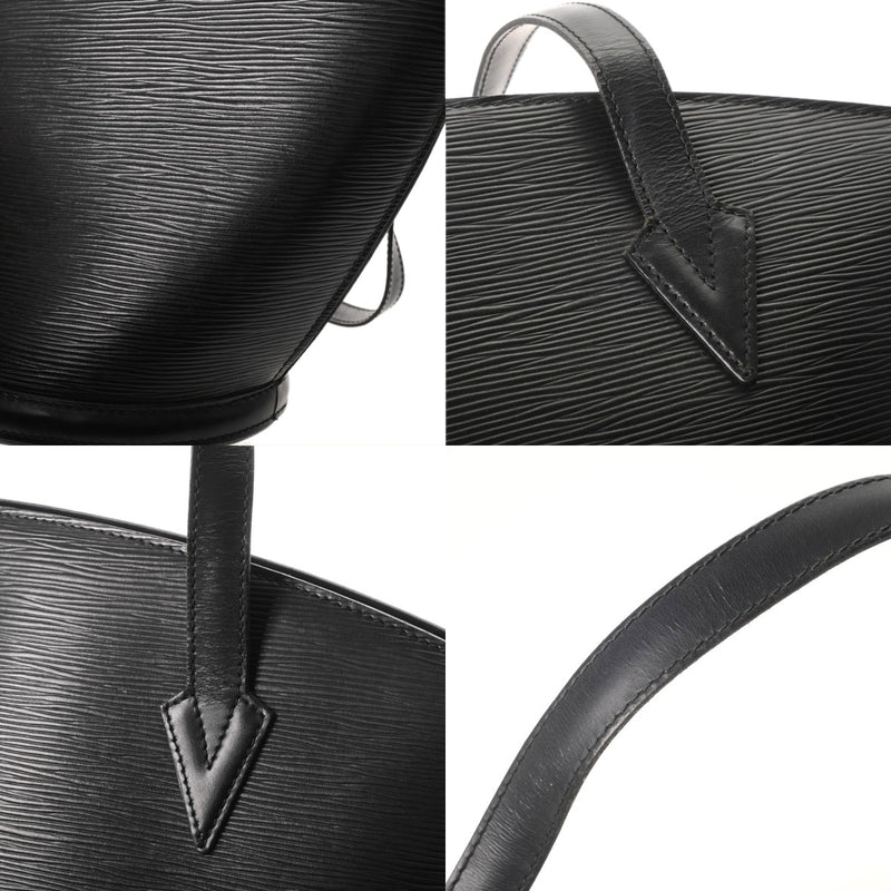 LOUIS VUITTON ルイヴィトン エピ サンジャック ノワール M52262 レディース レザー ショルダーバッグ Bランク 中古 銀蔵