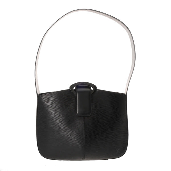 LOUIS VUITTON ルイヴィトン エピ レヴリ ノワール M52162 レディース レザー ショルダーバッグ Bランク 中古 銀蔵