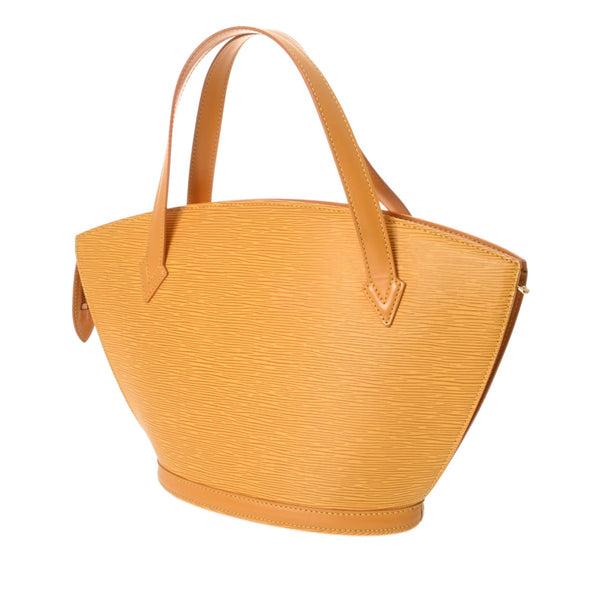 LOUIS VUITTON ルイヴィトン エピ サンジャック タッシリイエロー M52279 レディース レザー ハンドバッグ ABランク 中古 銀蔵