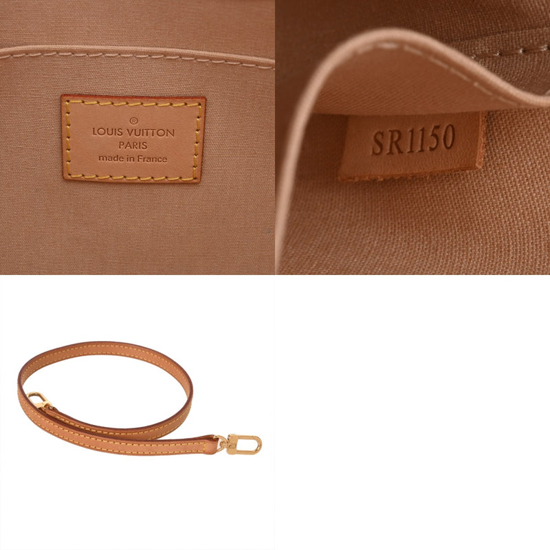 LOUIS VUITTON ルイヴィトン モノグラムヴェルニ ロクスバリードライブ ノワゼット M91372 レディース ヴェルニ ハンドバッグ Bランク 中古 銀蔵