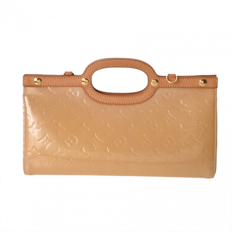 LOUIS VUITTON ルイヴィトン モノグラムヴェルニ ロクスバリードライブ ノワゼット M91372 レディース ヴェルニ ハンドバッグ Bランク 中古 銀蔵