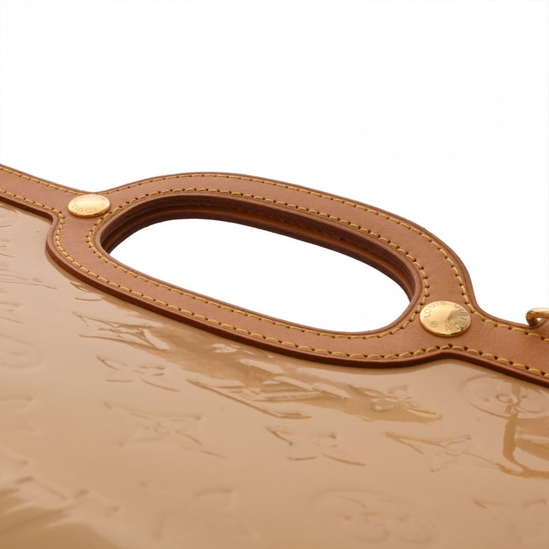 LOUIS VUITTON ルイヴィトン モノグラムヴェルニ ロクスバリードライブ ノワゼット M91372 レディース ヴェルニ ハンドバッグ Bランク 中古 銀蔵