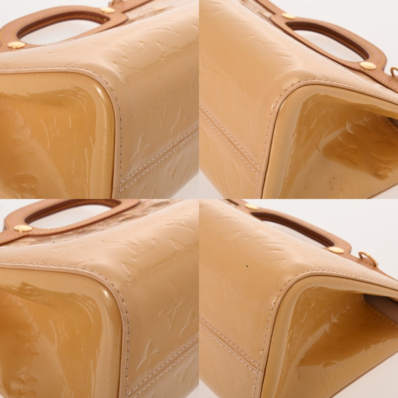 LOUIS VUITTON ルイヴィトン モノグラムヴェルニ ロクスバリードライブ ノワゼット M91372 レディース ヴェルニ ハンドバッグ Bランク 中古 銀蔵