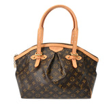 LOUIS VUITTON ルイヴィトン モノグラム ティヴォリ GM ブラウン M40144 レディース モノグラムキャンバス ハンドバッグ ABランク 中古 銀蔵