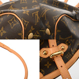 LOUIS VUITTON ルイヴィトン モノグラム ティヴォリ GM ブラウン M40144 レディース モノグラムキャンバス ハンドバッグ ABランク 中古 銀蔵