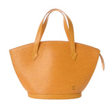 LOUIS VUITTON ルイヴィトン エピ サンジャック タッシリイエロー M52279 レディース レザー ハンドバッグ Bランク 中古 銀蔵