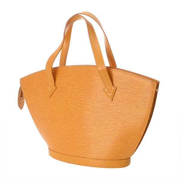 LOUIS VUITTON ルイヴィトン エピ サンジャック タッシリイエロー M52279 レディース レザー ハンドバッグ Bランク 中古 銀蔵