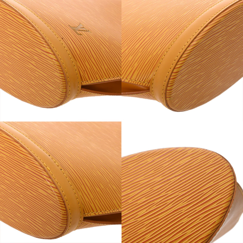 LOUIS VUITTON ルイヴィトン エピ サンジャック タッシリイエロー M52279 レディース レザー ハンドバッグ Bランク 中古 銀蔵