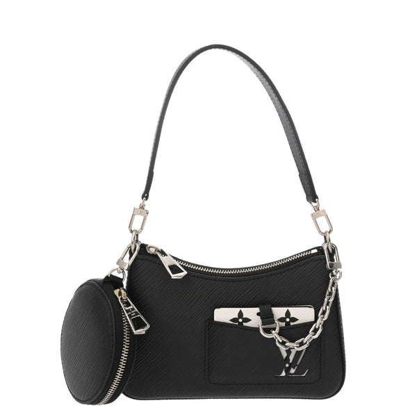 LOUIS VUITTON ルイヴィトン エピ マレリーニ 2WAY ブラック M20998 レディース レザー ショルダーバッグ Aランク 中古 銀蔵
