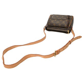 LOUIS VUITTON ルイヴィトン モノグラム ヴィバシテ PM ブラウン M51165 レディース モノグラムキャンバス ショルダーバッグ Bランク 中古 銀蔵