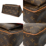 LOUIS VUITTON ルイヴィトン モノグラム ヴィバシテ PM ブラウン M51165 レディース モノグラムキャンバス ショルダーバッグ Bランク 中古 銀蔵