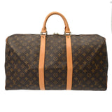 LOUIS VUITTON ルイヴィトン モノグラム キーポル 50 ブラウン M41426 レディース モノグラムキャンバス ボストンバッグ ABランク 中古 銀蔵