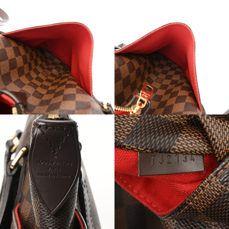 LOUIS VUITTON ルイヴィトン ダミエ トータリー PM ブラウン M41282 ユニセックス ダミエキャンバス トートバッグ ABランク 中古 銀蔵