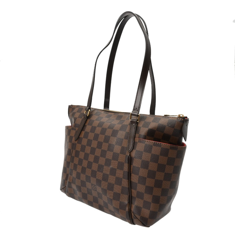 LOUIS VUITTON ルイヴィトン ダミエ トータリー PM ブラウン M41282 ユニセックス ダミエキャンバス トートバッグ ABランク 中古 銀蔵