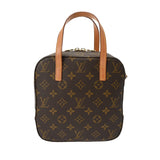 LOUIS VUITTON ルイヴィトン モノグラム スポンティーニ ブラウン M47500 レディース モノグラムキャンバス ハンドバッグ Bランク 中古 銀蔵