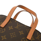 LOUIS VUITTON ルイヴィトン モノグラム スポンティーニ ブラウン M47500 レディース モノグラムキャンバス ハンドバッグ Bランク 中古 銀蔵