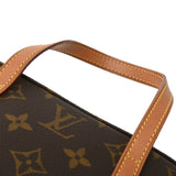 LOUIS VUITTON ルイヴィトン モノグラム スポンティーニ ブラウン M47500 レディース モノグラムキャンバス ハンドバッグ Bランク 中古 銀蔵