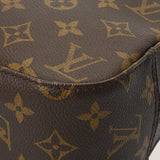 LOUIS VUITTON ルイヴィトン モノグラム スポンティーニ ブラウン M47500 レディース モノグラムキャンバス ハンドバッグ Bランク 中古 銀蔵