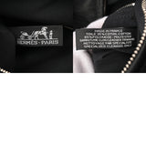 HERMES エルメス アカプルコ PM ブラック レディース トワルシェブロン ハンドバッグ Aランク 中古 銀蔵