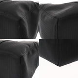 HERMES エルメス アカプルコ PM ブラック レディース トワルシェブロン ハンドバッグ Aランク 中古 銀蔵