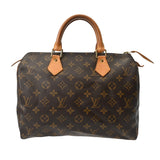 LOUIS VUITTON ルイヴィトン モノグラム スピーディ 30 ブラウン M41526 レディース モノグラムキャンバス ハンドバッグ Bランク 中古 銀蔵