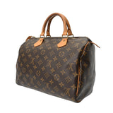 LOUIS VUITTON ルイヴィトン モノグラム スピーディ 30 ブラウン M41526 レディース モノグラムキャンバス ハンドバッグ Bランク 中古 銀蔵