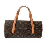 LOUIS VUITTON ルイヴィトン モノグラム ソナチネ ブラウン M51902 レディース モノグラムキャンバス ハンドバッグ ABランク 中古 銀蔵