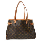 LOUIS VUITTON ルイヴィトン モノグラム バティニョール オリゾンタル ブラウン M51154 レディース モノグラムキャンバス トートバッグ Bランク 中古 銀蔵
