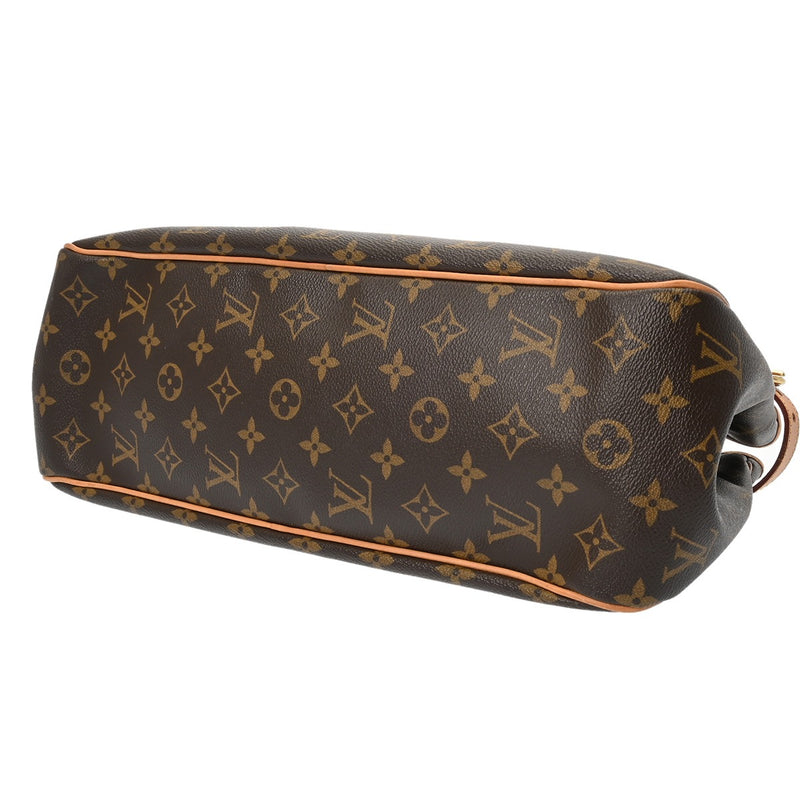 LOUIS VUITTON ルイヴィトン モノグラム バティニョール オリゾンタル ブラウン M51154 レディース モノグラムキャンバス トートバッグ Bランク 中古 銀蔵