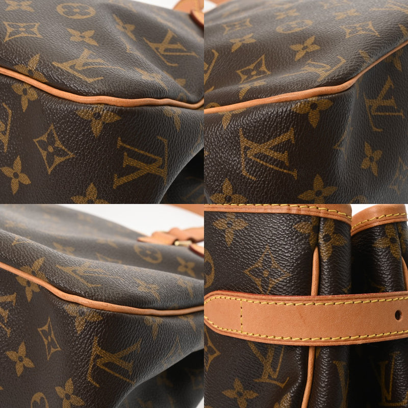 LOUIS VUITTON ルイヴィトン モノグラム バティニョール オリゾンタル ブラウン M51154 レディース モノグラムキャンバス トートバッグ Bランク 中古 銀蔵