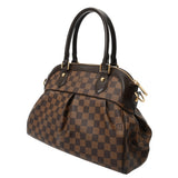 LOUIS VUITTON ルイヴィトン ダミエ トレヴィ PM ブラウン N51997 レディース ダミエキャンバス ハンドバッグ ABランク 中古 銀蔵