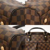 LOUIS VUITTON ルイヴィトン ダミエ トレヴィ PM ブラウン N51997 レディース ダミエキャンバス ハンドバッグ ABランク 中古 銀蔵