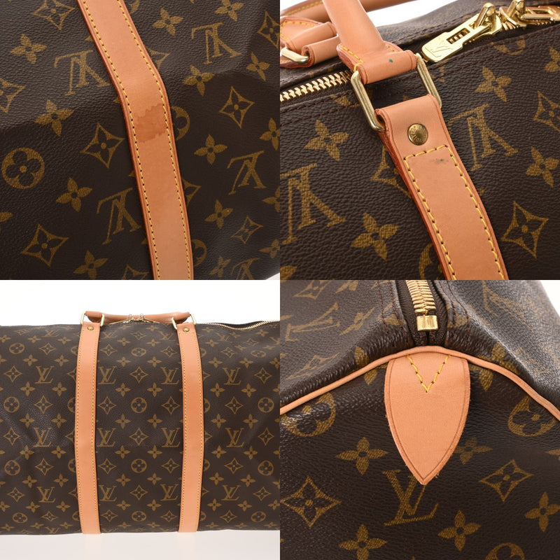 LOUIS VUITTON ルイヴィトン モノグラム キーポル 50 ブラウン M41426 ユニセックス モノグラムキャンバス ボストンバッグ ABランク 中古 銀蔵