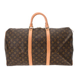 LOUIS VUITTON ルイヴィトン モノグラム キーポル 50 ブラウン M41426 ユニセックス モノグラムキャンバス ボストンバッグ ABランク 中古 銀蔵