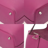 HERMES エルメス ピコタンロック PM マグノリア/ブルーサフィール/クレ C刻印(2018年頃) レディース エプソン ハンドバッグ ABランク 中古 銀蔵