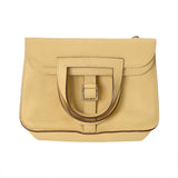 HERMES エルメス アルザンミニ ジョーヌプッサン X刻印(2016年頃) レディース ヴォースイフト ハンドバッグ Aランク 中古 銀蔵