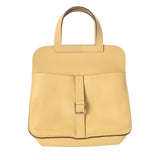 HERMES エルメス アルザンミニ ジョーヌプッサン X刻印(2016年頃) レディース ヴォースイフト ハンドバッグ Aランク 中古 銀蔵