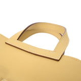 HERMES エルメス アルザンミニ ジョーヌプッサン X刻印(2016年頃) レディース ヴォースイフト ハンドバッグ Aランク 中古 銀蔵