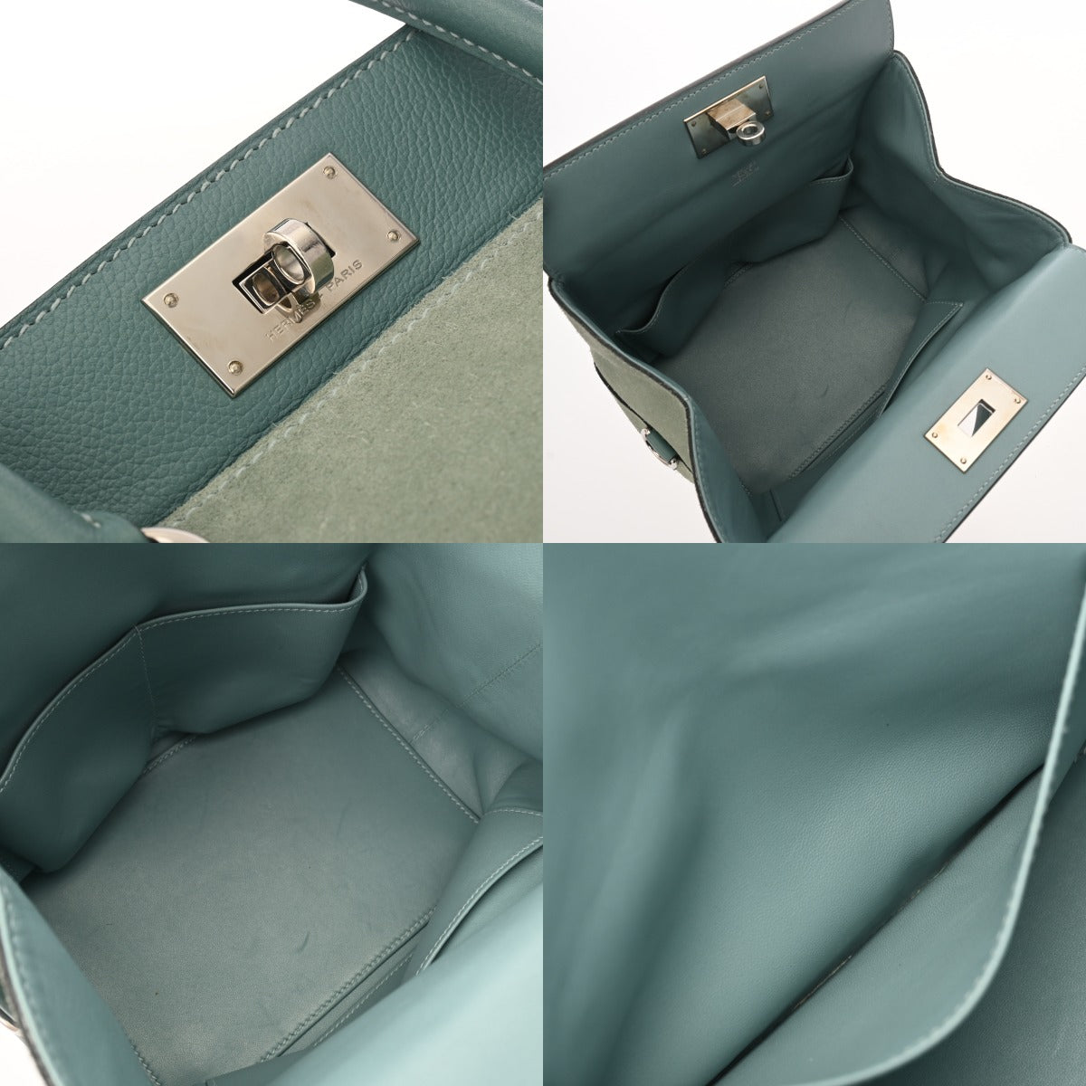 HERMES エルメス ツールボックス 20 2WAY ブルーアトール □R刻印(2014 