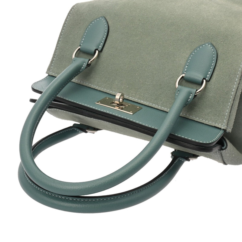 HERMES エルメス ツールボックス 20 2WAY ブルーアトール □R刻印(2014