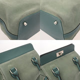 HERMES エルメス ツールボックス 20 2WAY ブルーアトール □R刻印(2014年頃) レディース エバーカラー グリズリー ハンドバッグ Bランク 中古 銀蔵
