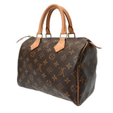 LOUIS VUITTON ルイヴィトン モノグラム スピーディ 25 新型 ブラウン M41109 レディース モノグラムキャンバス ハンドバッグ ABランク 中古 銀蔵
