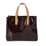 LOUIS VUITTON ルイヴィトン モノグラムヴェルニ リード PM アマラント M91993 レディース ヴェルニ ハンドバッグ Bランク 中古 銀蔵