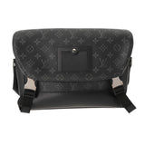 LOUIS VUITTON ルイヴィトン モノグラムエクリプス メッセンジャー ヴォワヤージュPM 黒/グレー M40511 メンズ モノグラムキャンバス ショルダーバッグ Aランク 中古 銀蔵