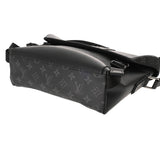 LOUIS VUITTON ルイヴィトン モノグラムエクリプス メッセンジャー ヴォワヤージュPM 黒/グレー M40511 メンズ モノグラムキャンバス ショルダーバッグ Aランク 中古 銀蔵