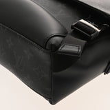 LOUIS VUITTON ルイヴィトン モノグラムエクリプス メッセンジャー ヴォワヤージュPM 黒/グレー M40511 メンズ モノグラムキャンバス ショルダーバッグ Aランク 中古 銀蔵